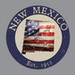 New Mexico NM American Flag T-Shirt