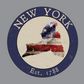 New York NY American Flag T-Shirt