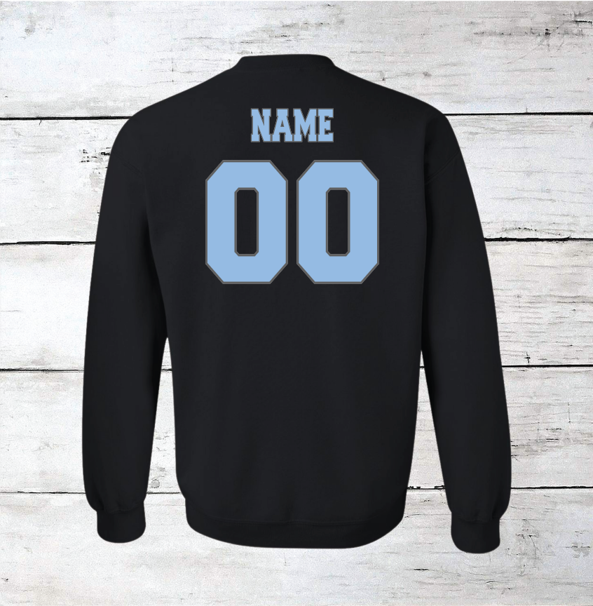 Newsome Hockey Wolf w/ Claws Brag Wear 2022-2023 Crewneck Sweatshirts