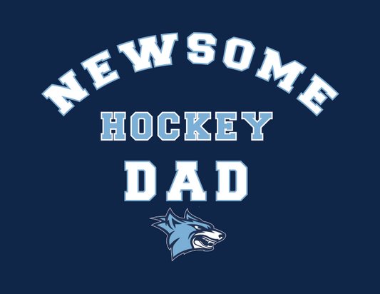 Newsome Hockey Dad with Logo T-Shirt