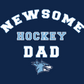 Newsome Hockey Dad with Logo Hoodies