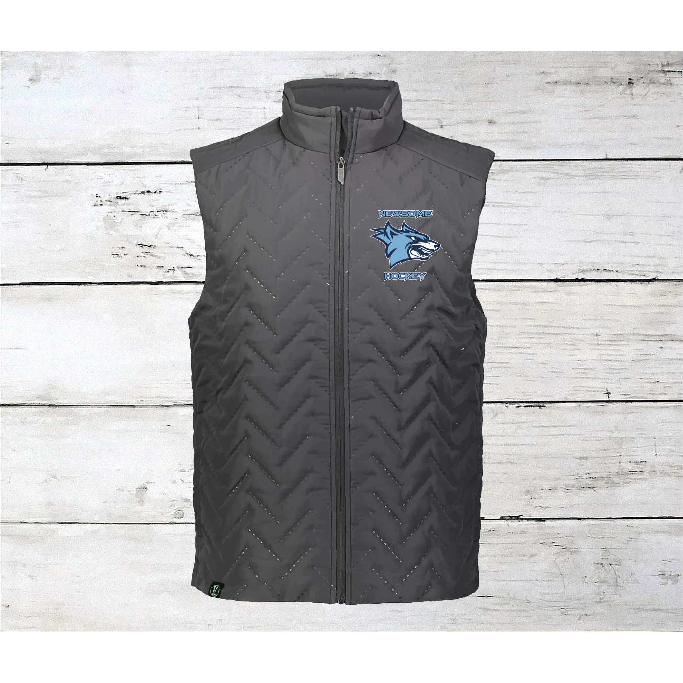 Newsome Hockey Logo Men's Quilted Vest