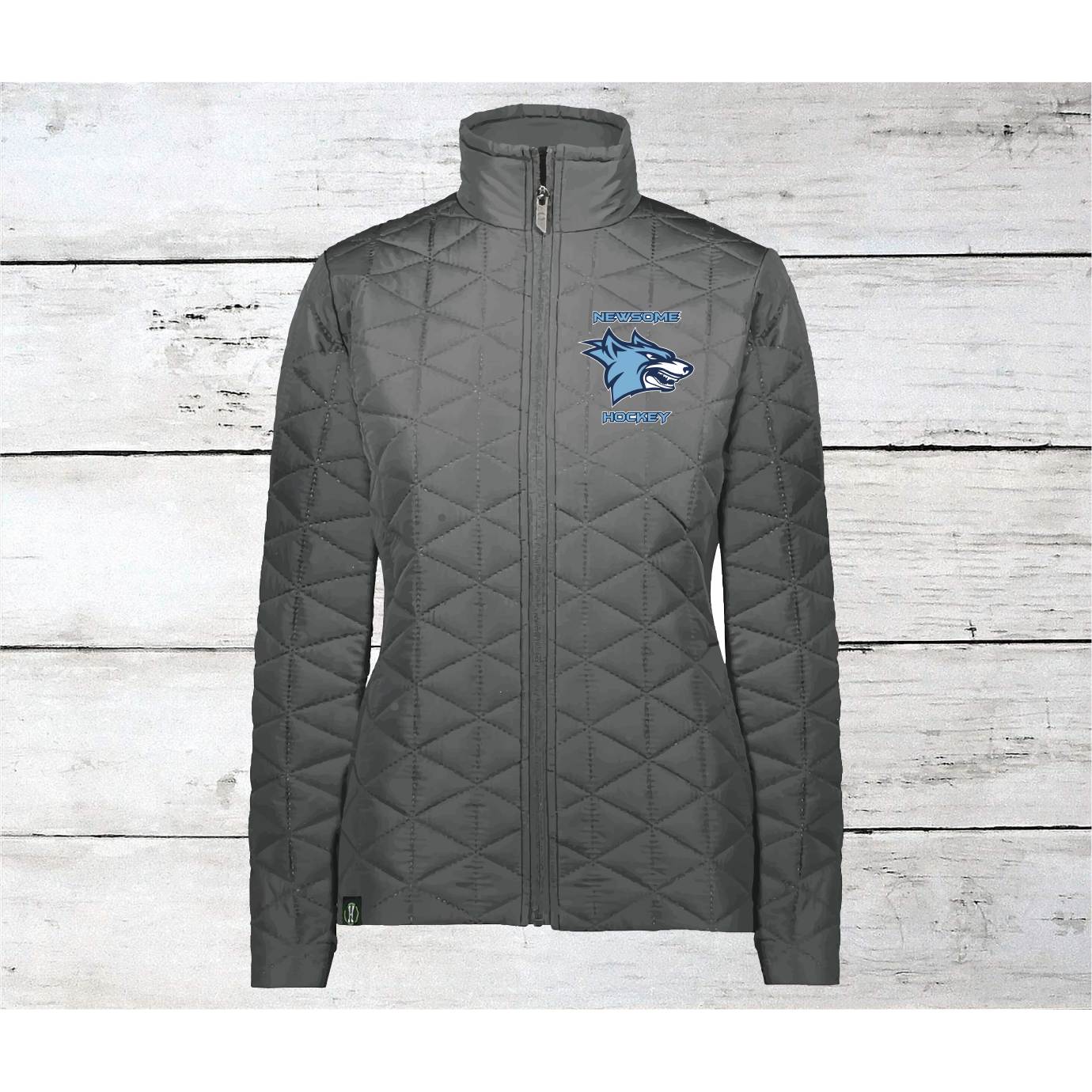 Newsome Hockey Logo Women's Quilted Jacket