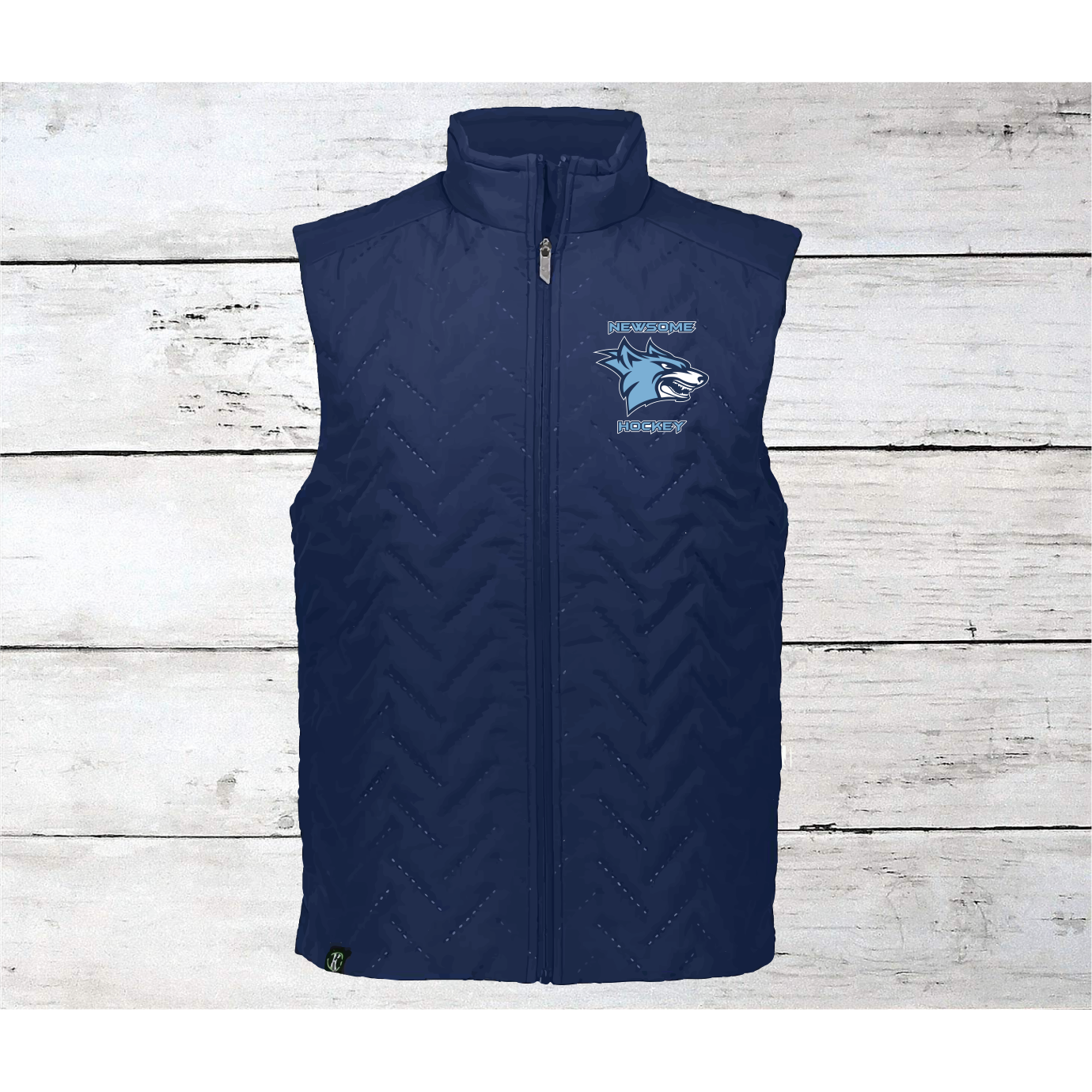 Newsome Hockey Logo Men's Quilted Vest