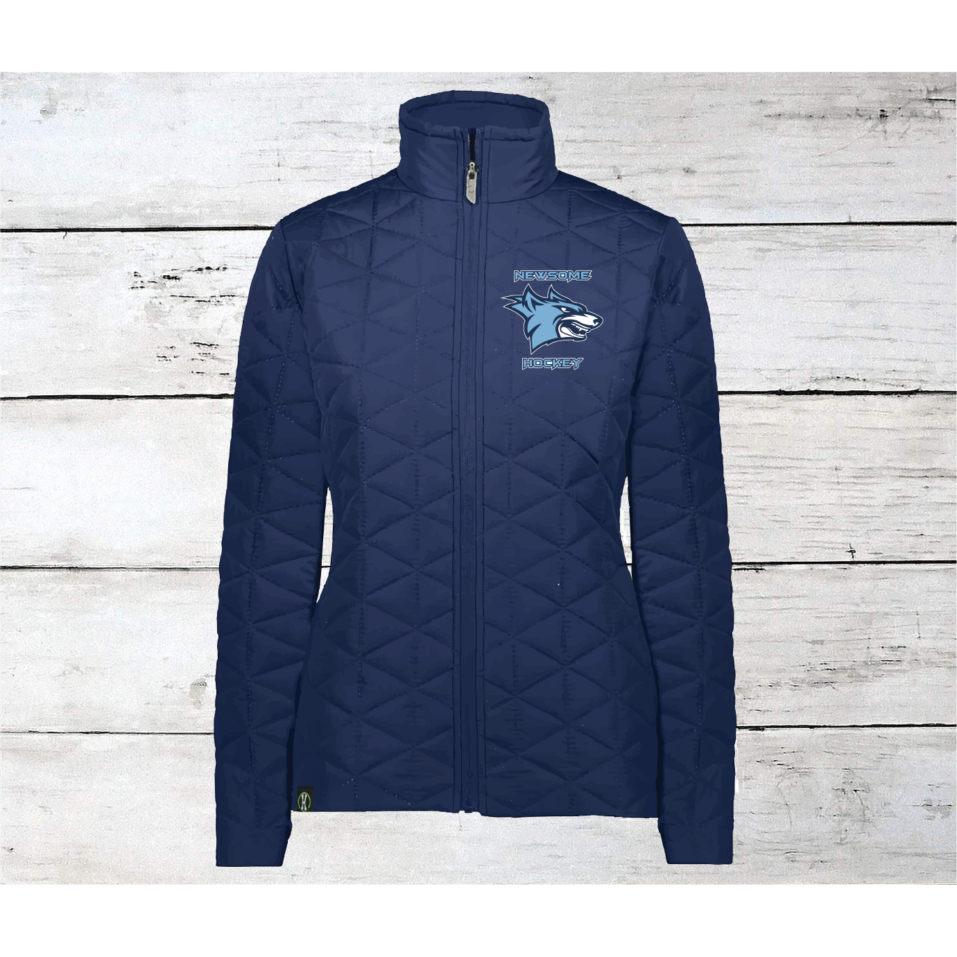 Newsome Hockey Logo Women's Quilted Jacket