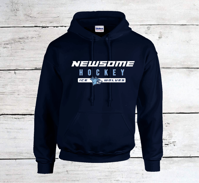 Newsome Ice Wolves Hoodies