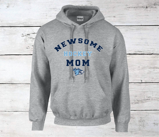 Newsome Hockey Mom with Logo Hoodies
