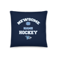 Newsome Hockey Throw Pillows (Customizable)