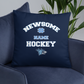 Newsome Hockey Throw Pillows (Customizable)