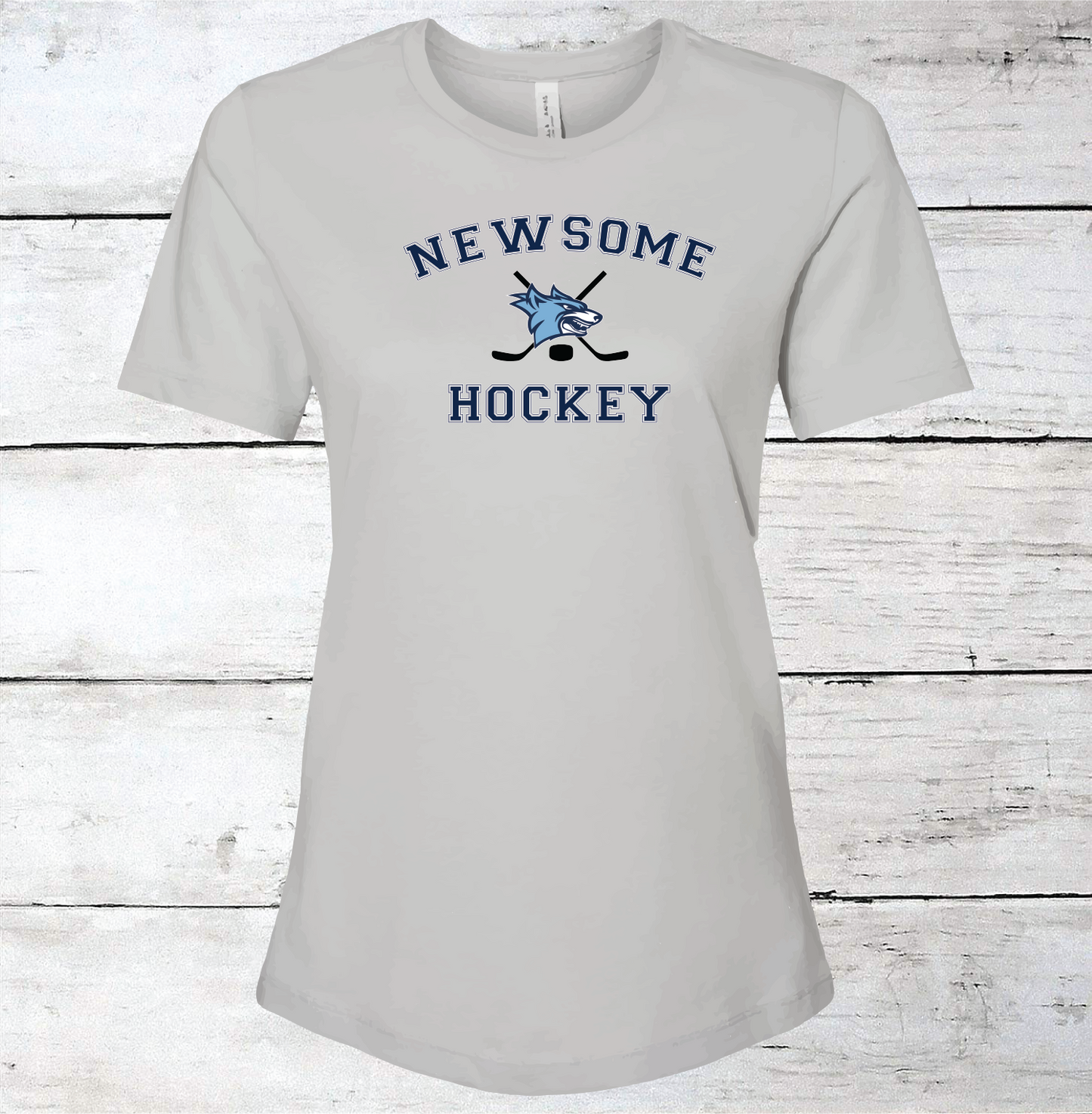 Newsome Hockey Logo & Sticks T-Shirt