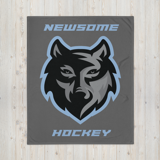 Newsome Hockey Third Jersey Logo Blankets