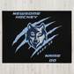 Newsome Hockey Wolf w/ Claws Brag Wear 2022-2023 Blankets (Customizable)