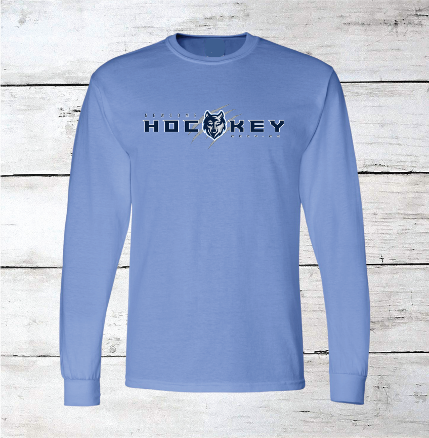 Newsome Hockey Wolf w/ Claws Brag Wear 2022-2023 Long Sleeve Shirts