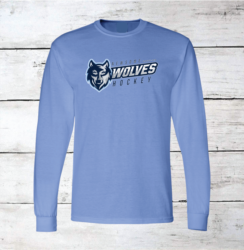 Newsome Hockey Wolves Brag Wear 2022-2023 Long Sleeve Shirts