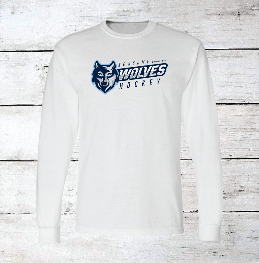 Newsome Hockey Wolves Brag Wear 2022-2023 Long Sleeve Shirts