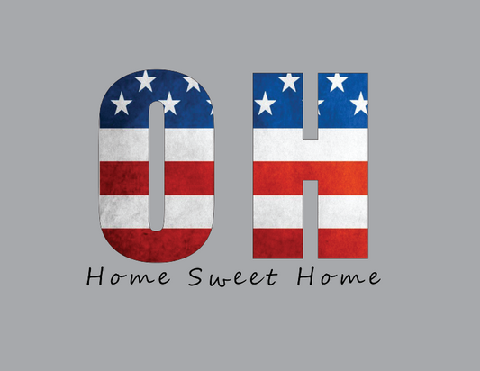 Ohio OH Home Sweet Home T-Shirt