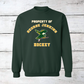 Property of George Jenkins Hockey Crewneck Sweatshirt