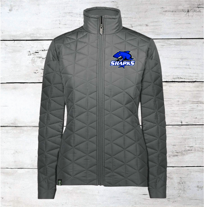 Riverview Sharks Women's Quilted Jackets