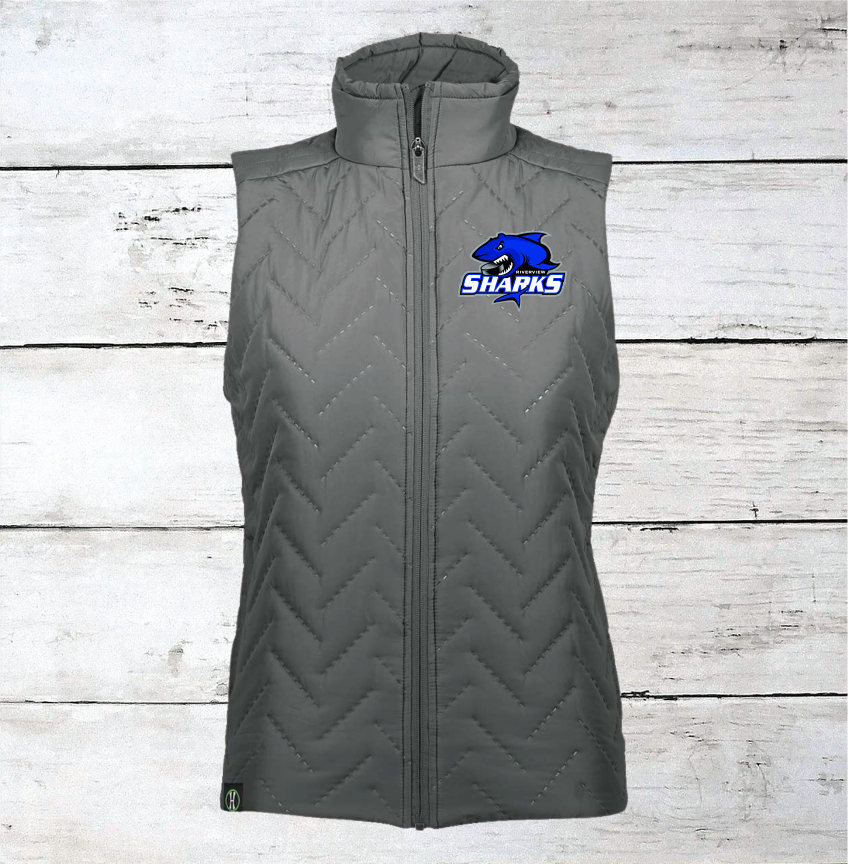 Riverview Sharks Hockey Women's Quilted Vests