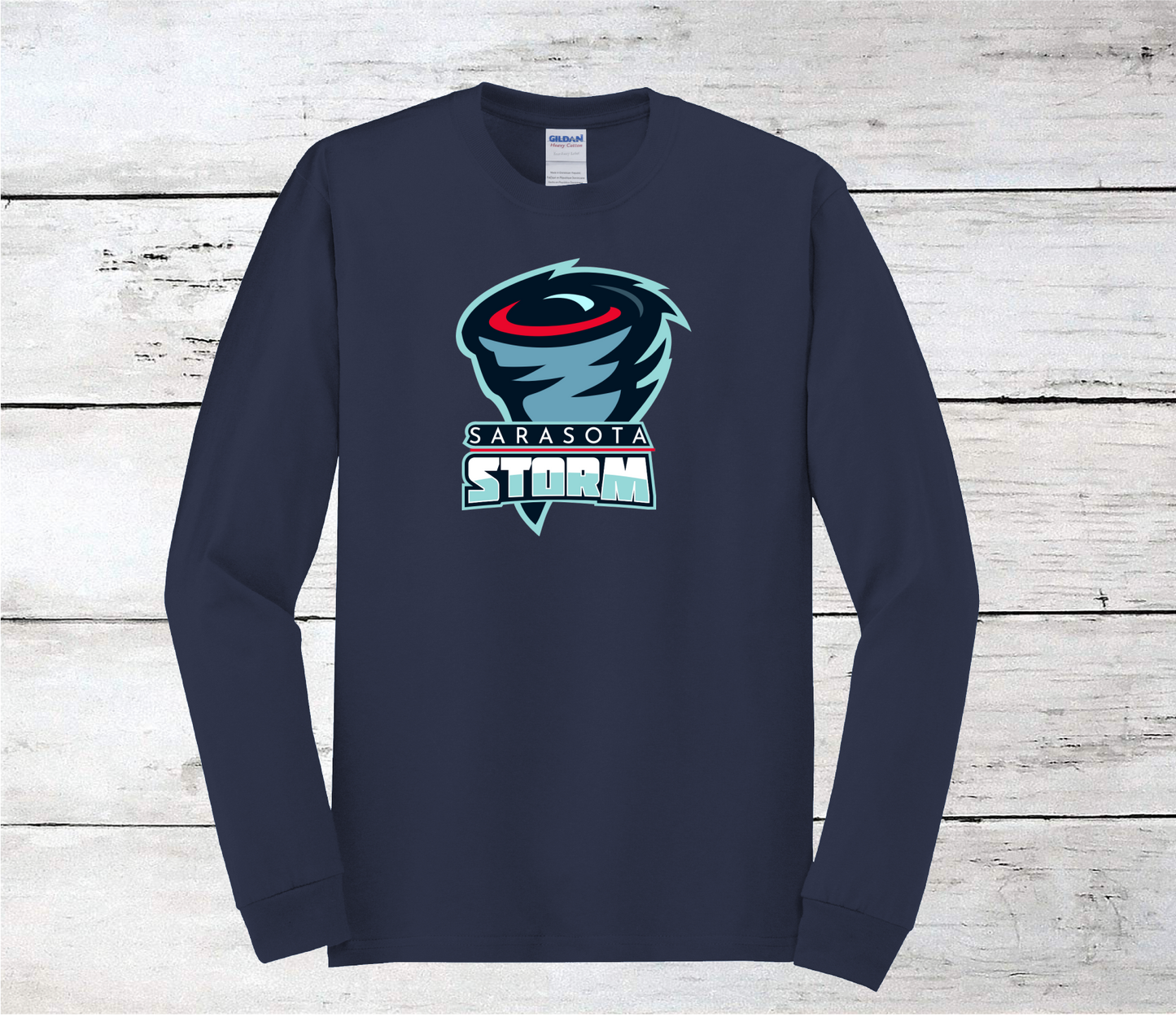 Sarasota Hockey Long Sleeve Shirt (Navy)