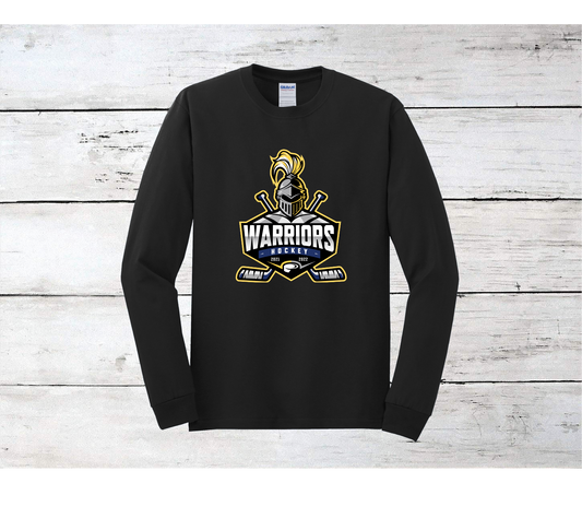 Steinbrenner Warriors Hockey Long Sleeve Shirt (Black)