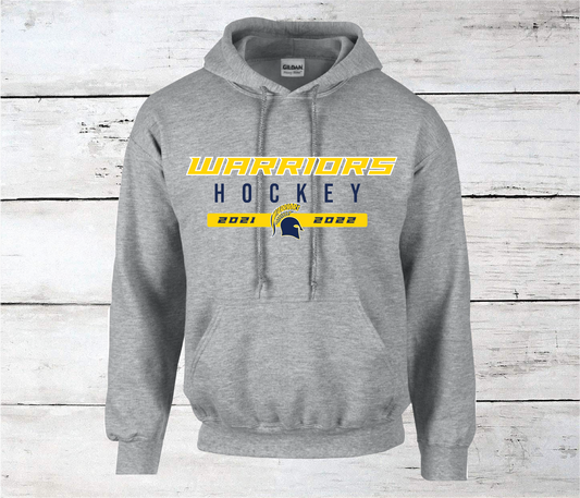 Steinbrenner Warriors Hockey Hoodie (Grey)