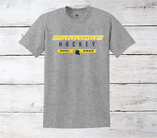 Steinbrenner Warriors Hockey T-Shirt (Grey)