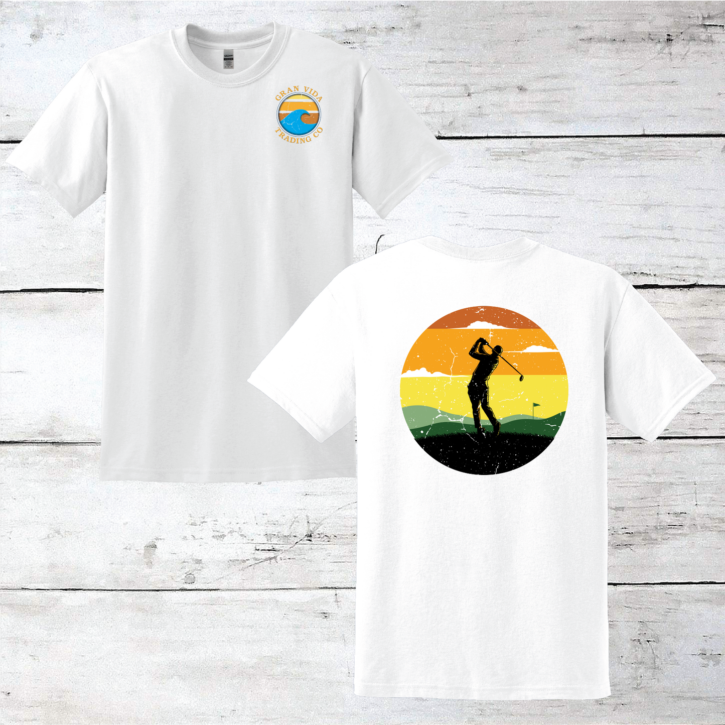 Sunset Golfer T-Shirt