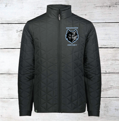 Newsome Hockey Third Jersey Logo Men's Quilted Jackets