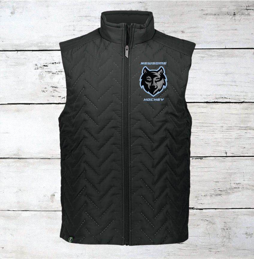 Newsome Hockey Third Jersey Logo Men's Quilted Vests