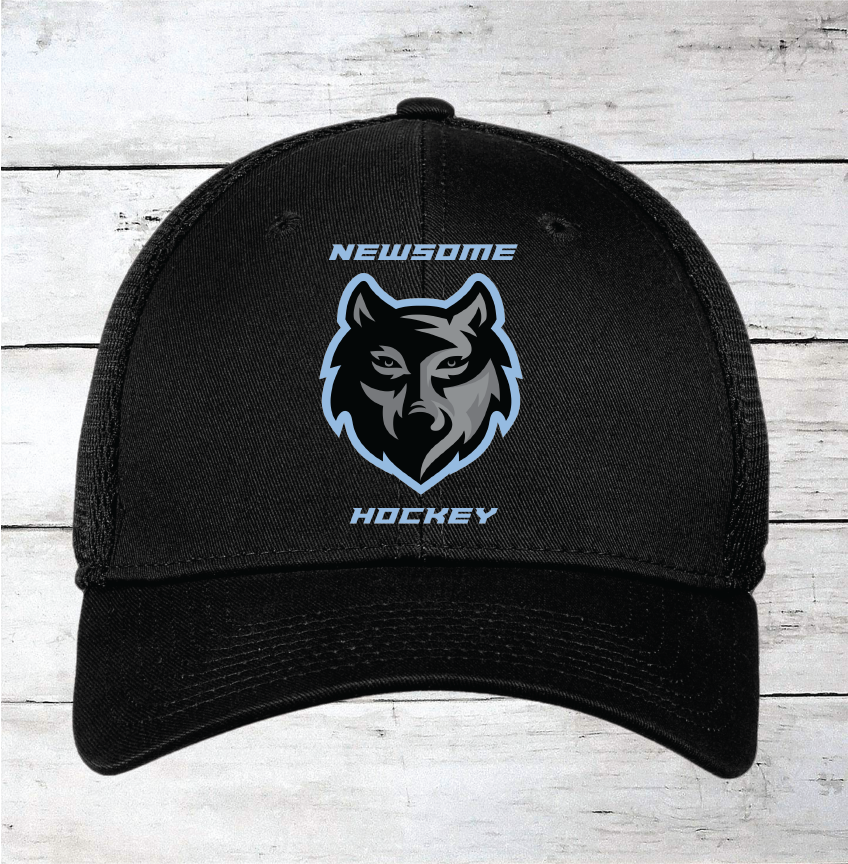 Newsome Hockey Third Jersey Logo Stretch Fit Hats