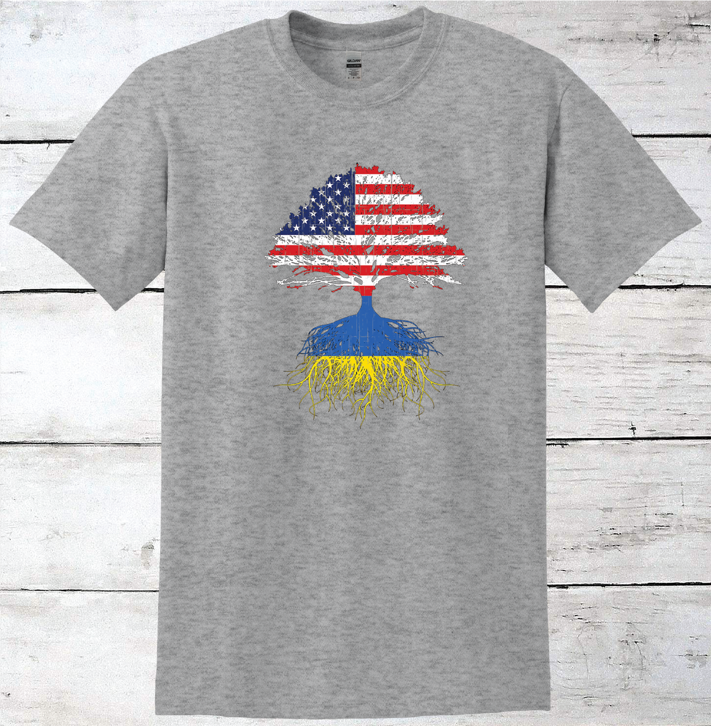 Ukrainian Roots, American Grown T-Shirt