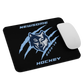 Newsome Hockey Wolf w/ Claws Mouse Pad