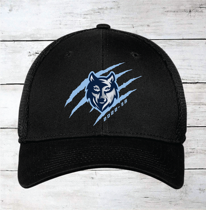 Newsome Hockey Wolf w/ Claws Brag Wear 2022-2023 Stretch Fit Hats