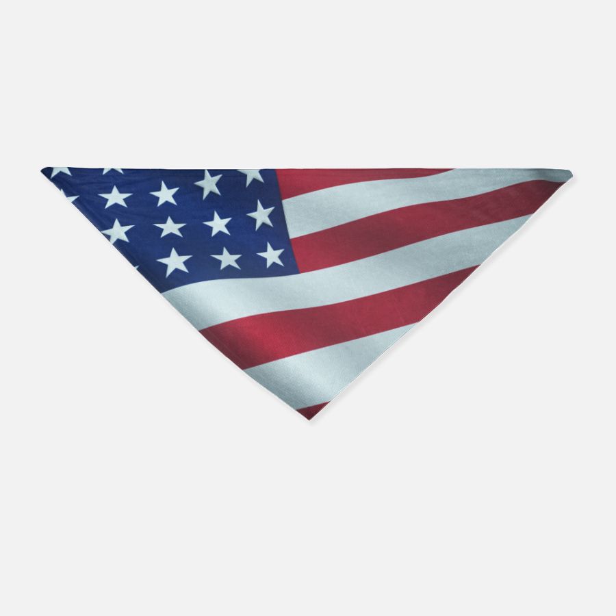 American Flag Pet Bandana
