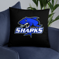 Riverview Sharks Hockey Throw Pillows