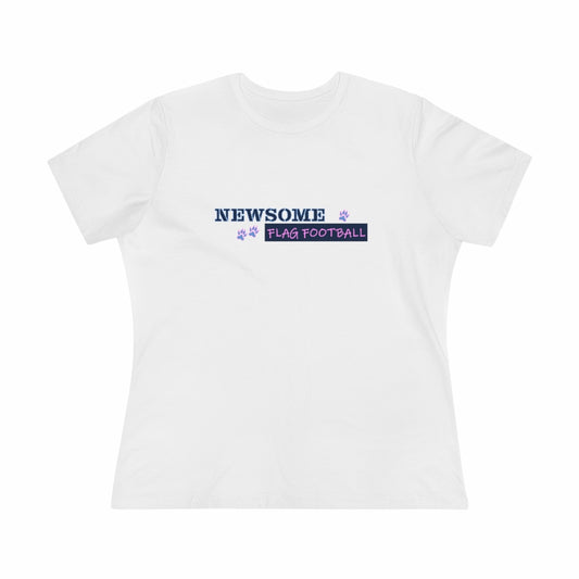 Newsome Girls Flag Football Women's Relaxed Fit T-Shirt