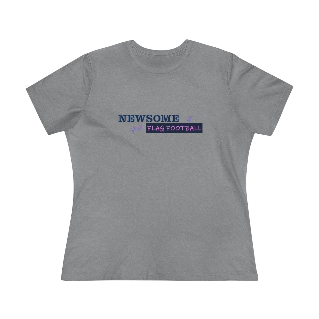 Newsome Girls Flag Football Women's Relaxed Fit T-Shirt