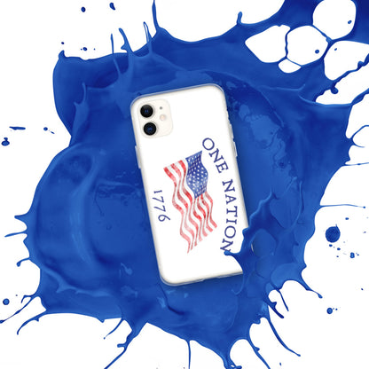 One Naton 1776 iPhone Case