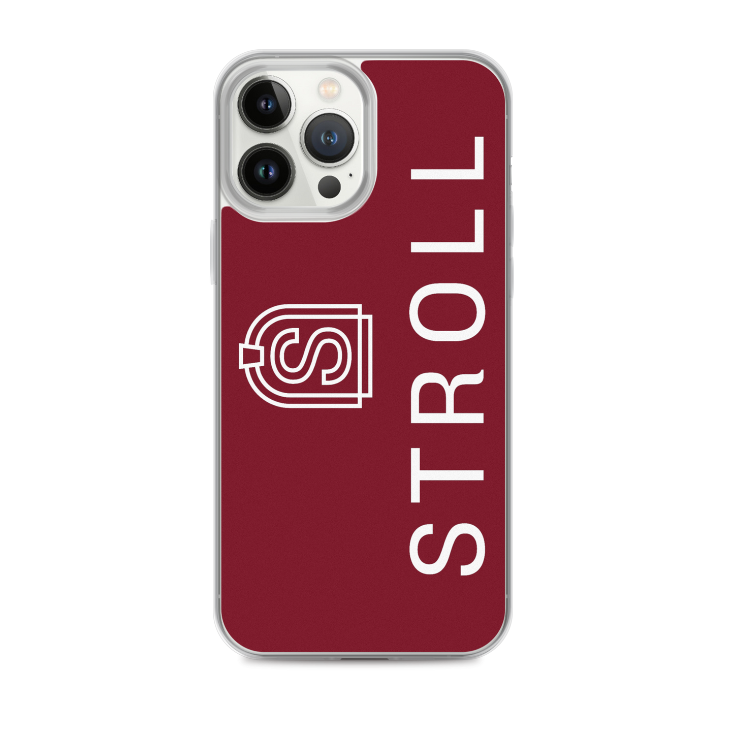 iPhone Case with Stroll Logo (Customizable to Neighborhood)