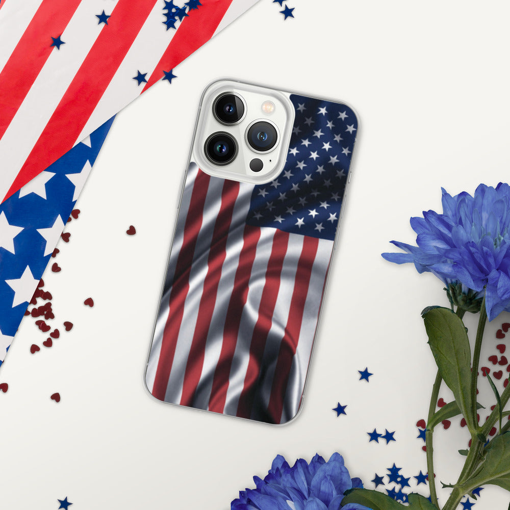 American Flag iPhone Case
