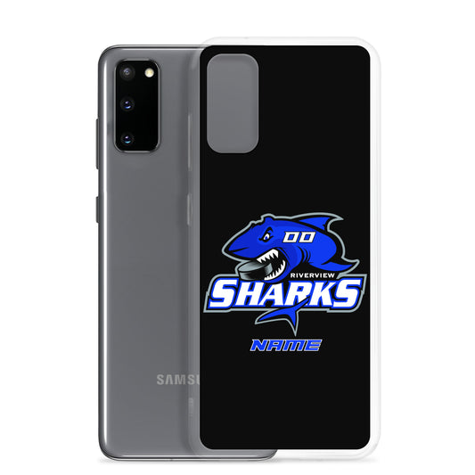 Riverview Sharks Hockey Samsung Galaxy Phone Case (Customizable)