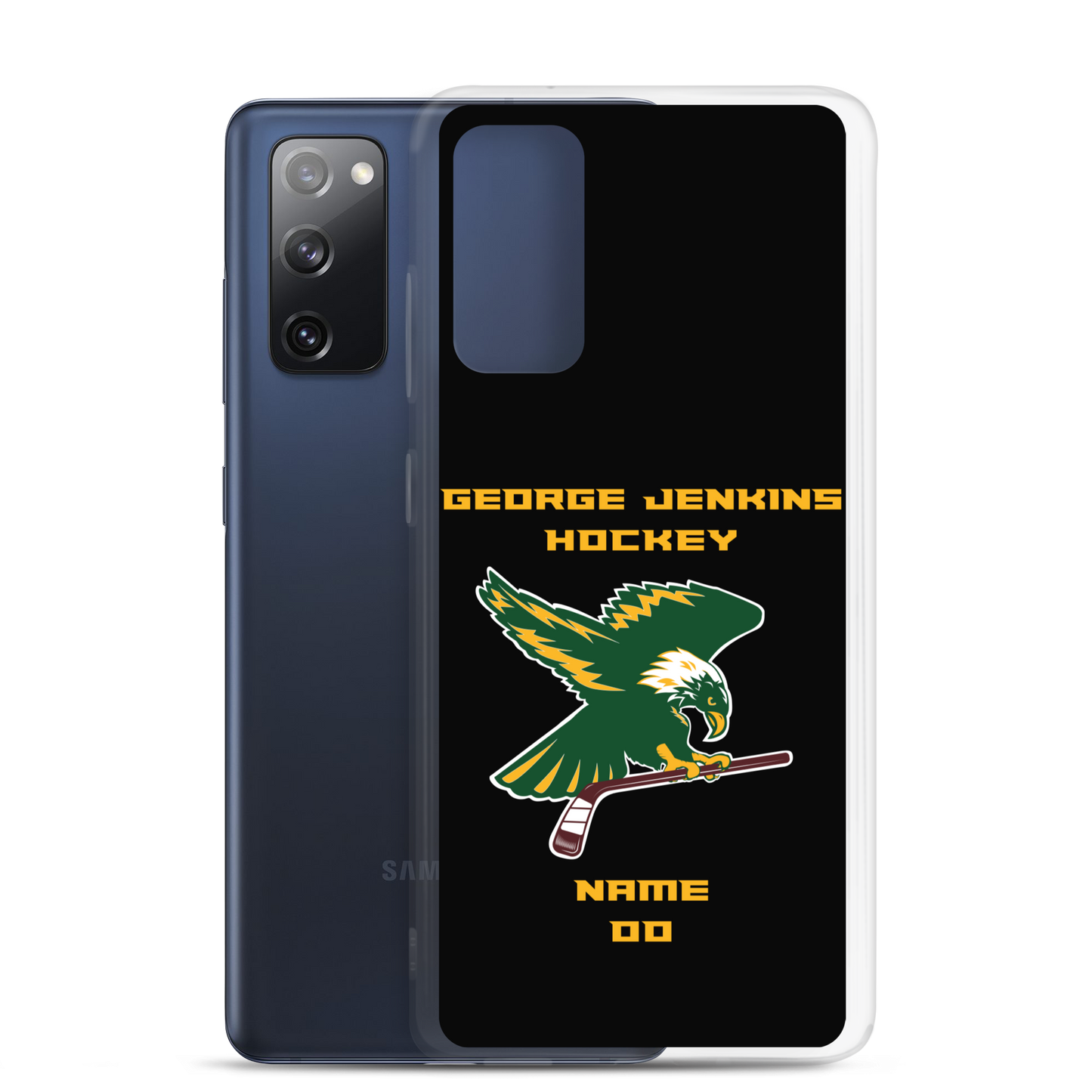 George Jenkins Hockey Samsung Galaxy Phone Case (Customizable)