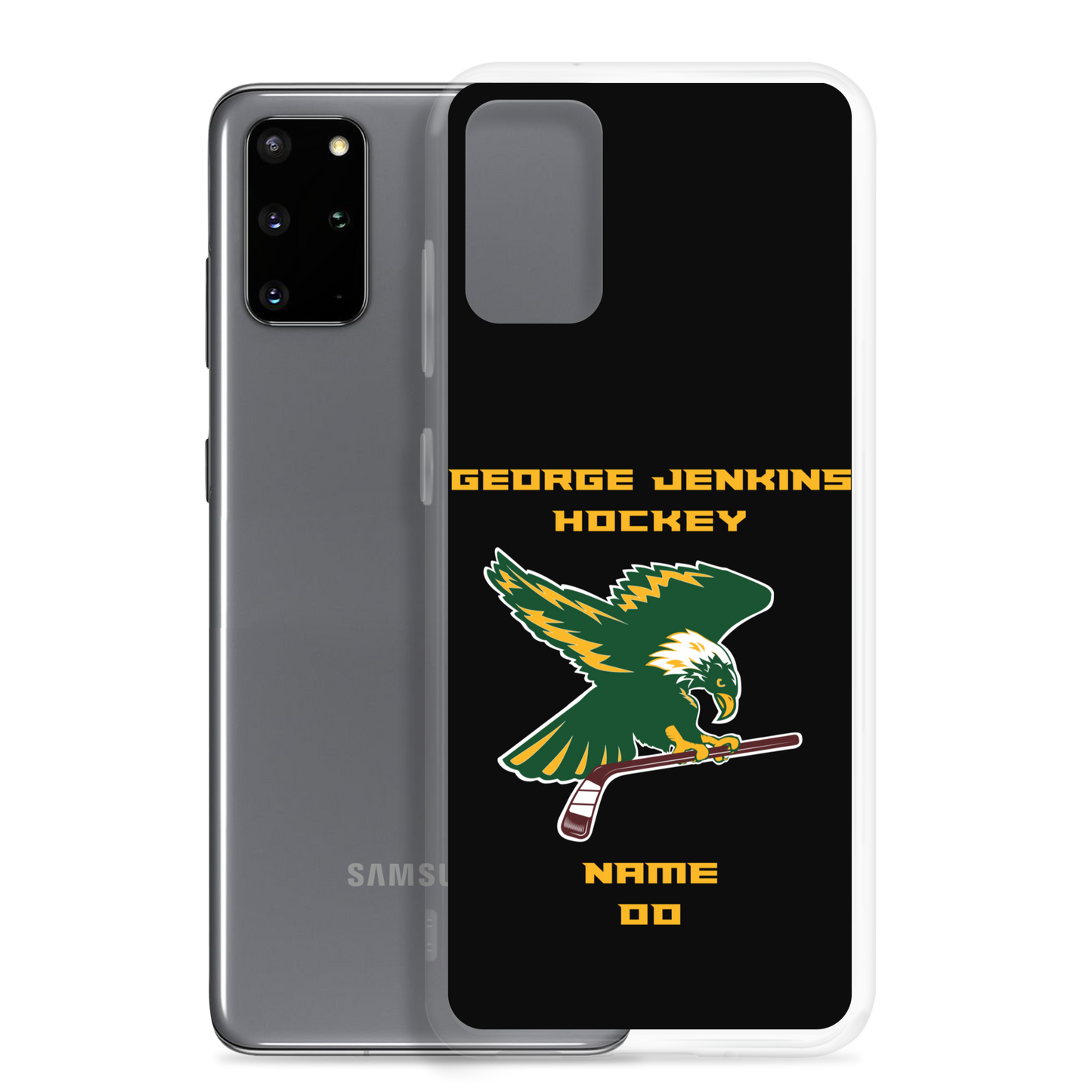 George Jenkins Hockey Samsung Galaxy Phone Case (Customizable)