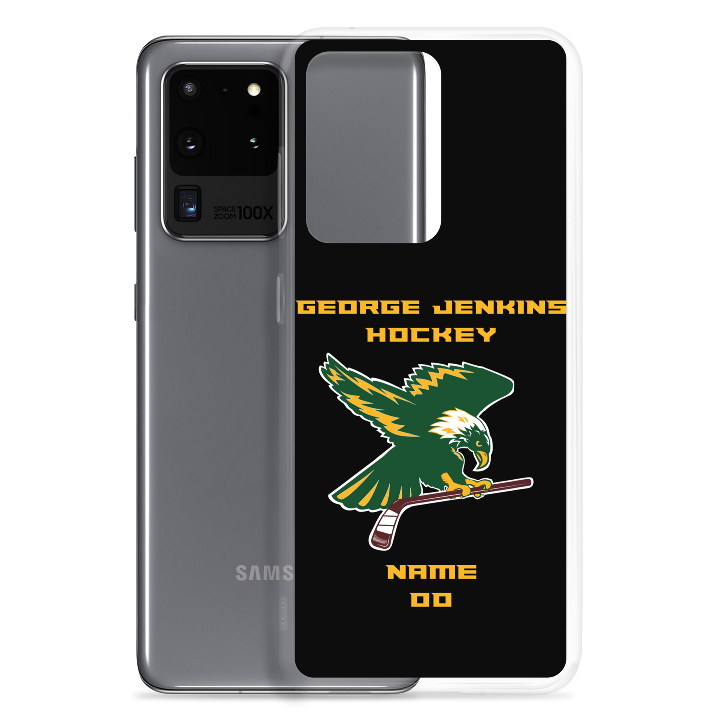 George Jenkins Hockey Samsung Galaxy Phone Case (Customizable)