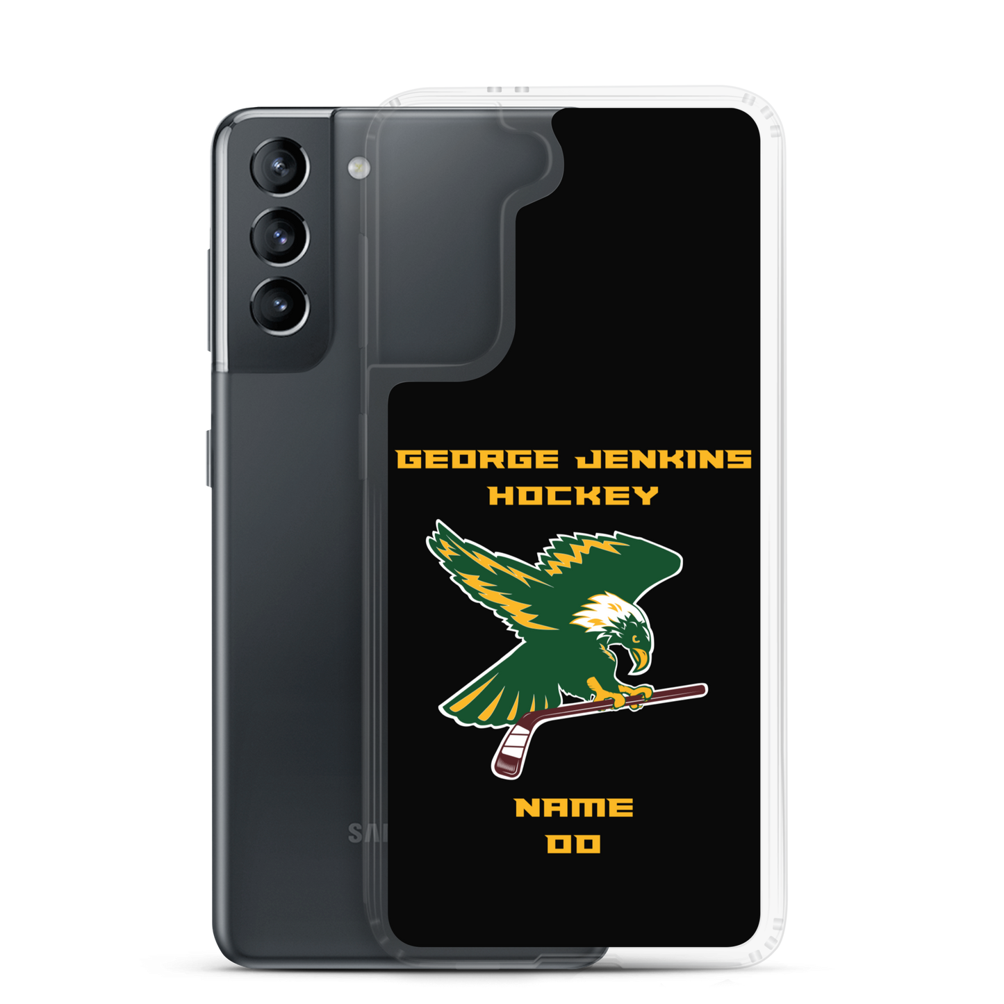 George Jenkins Hockey Samsung Galaxy Phone Case (Customizable)