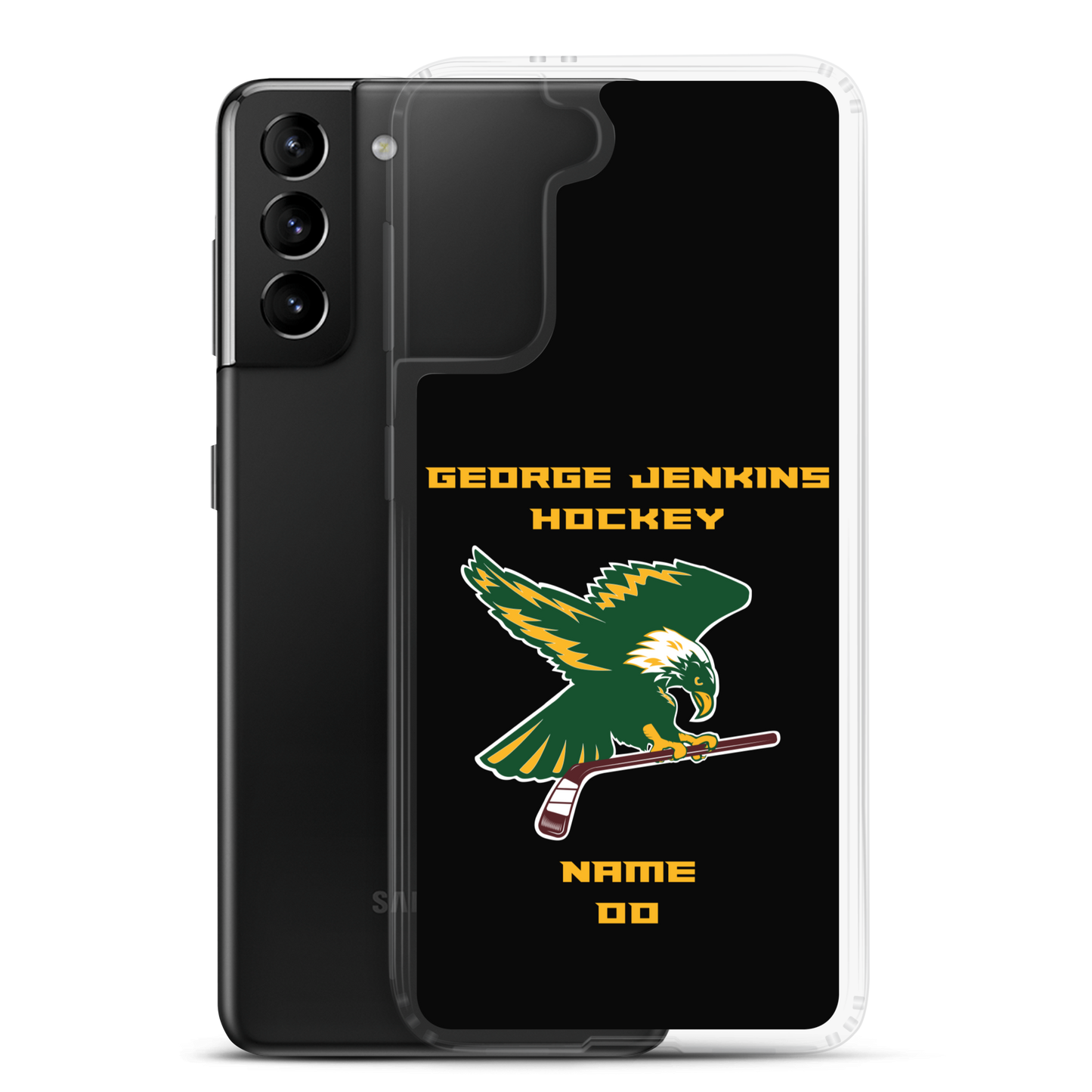 George Jenkins Hockey Samsung Galaxy Phone Case (Customizable)