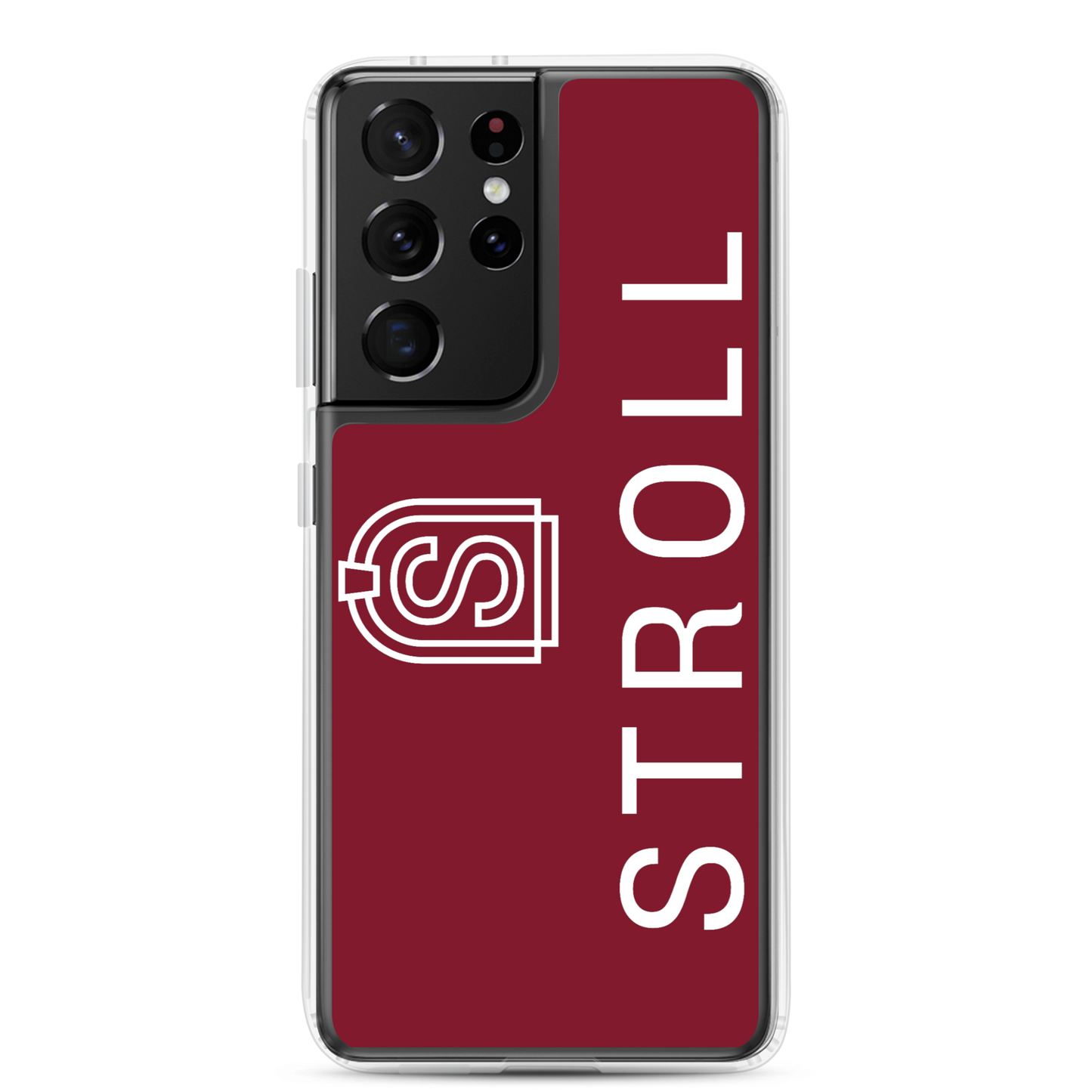 Samsung Galaxy Case with Stroll Logo (Customizable to Neighborhood)