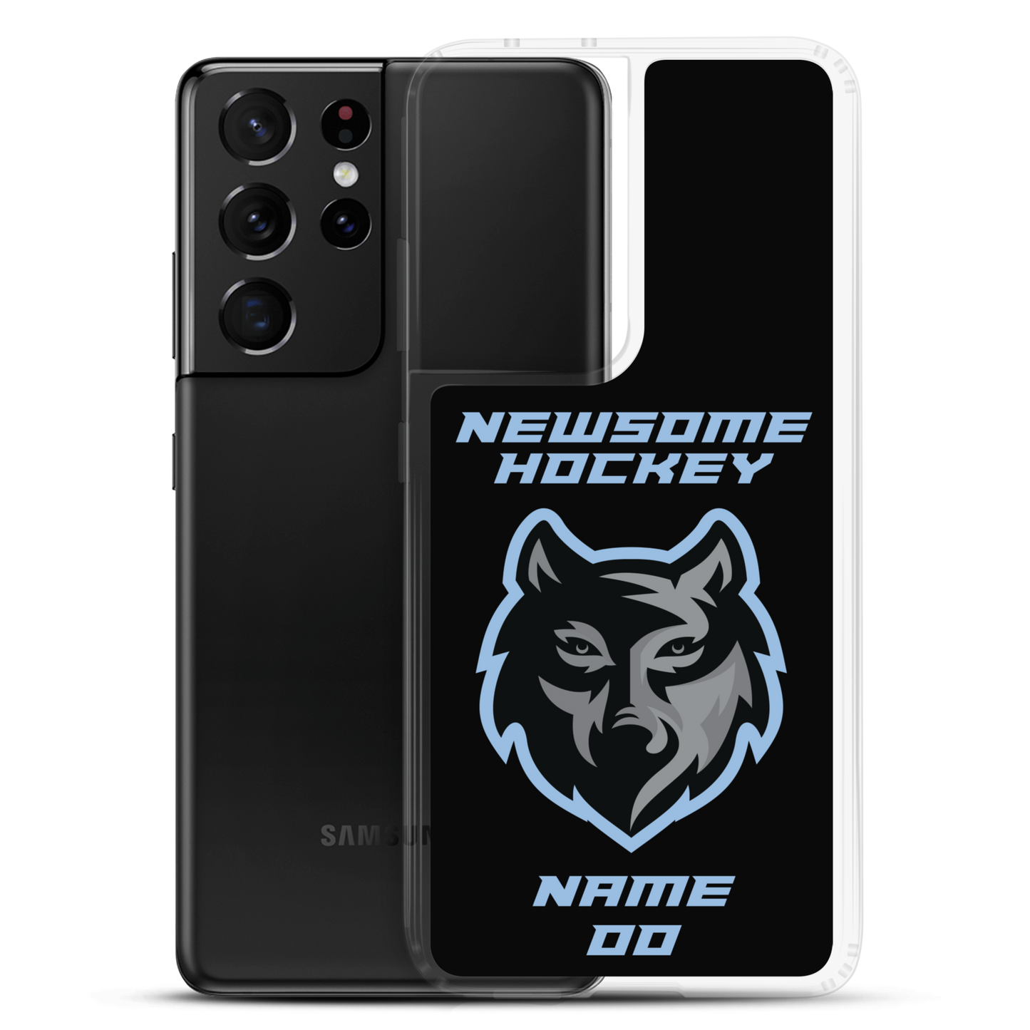 Newsome Hockey Third Jersey Logo Samsung Galaxy Phone Case (Customizable)