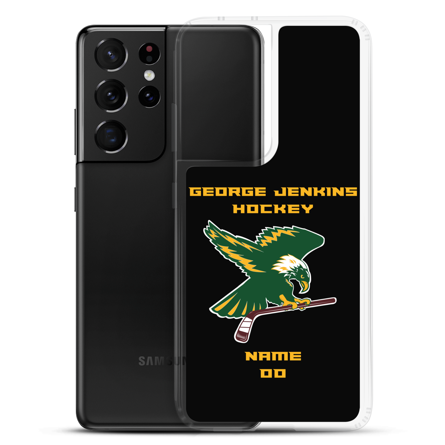 George Jenkins Hockey Samsung Galaxy Phone Case (Customizable)